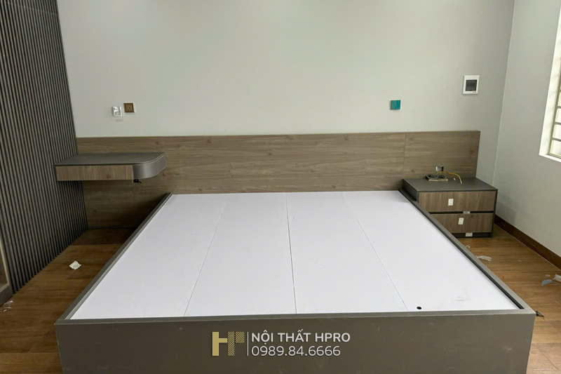 Thi công trọn gói nội thất phòng bếp & ngủ nhà chị Tâm - TP Việt Trì