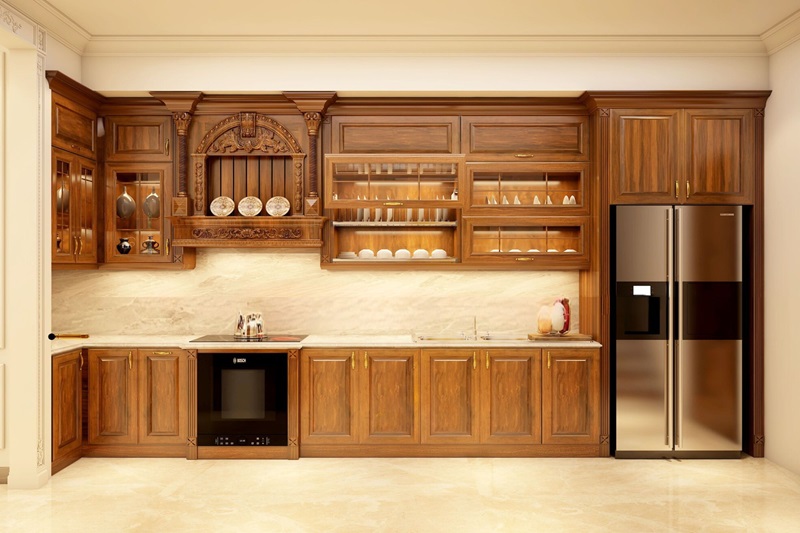 Kiểu dáng tủ bếp quyết định không hề nhỏ tới chi phí