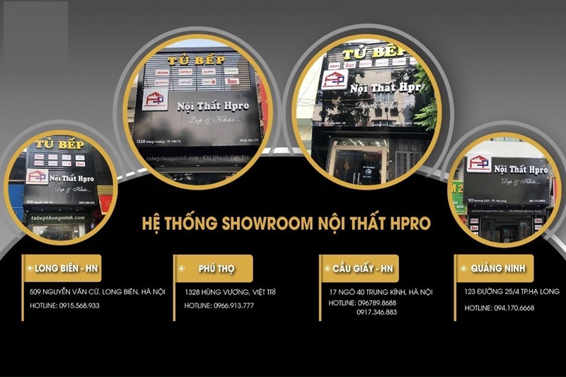 Báo giá tủ bếp gỗ sồi nga giá rẻ tại Hpro