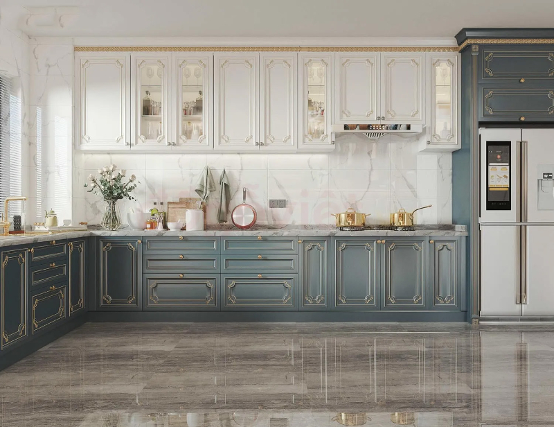 Giá tủ bếp gỗ tân cổ điển là bao nhiêu tiền? Bảng giá 2025