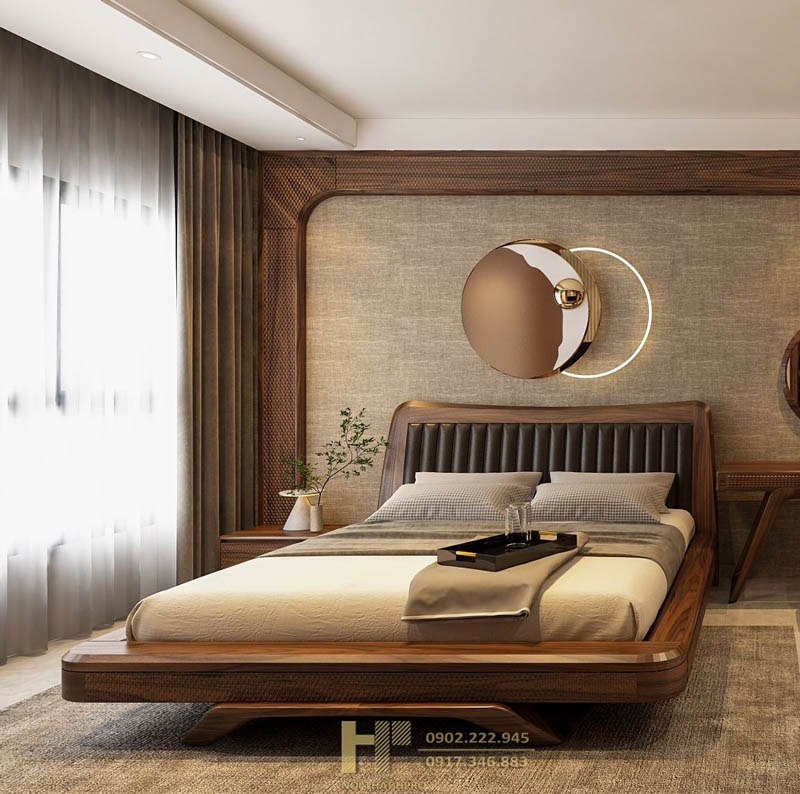 Giường gỗ nguyên khối có ưu nhược điểm như thế nào cùng nội thất Hpro tìm hiệu nào!