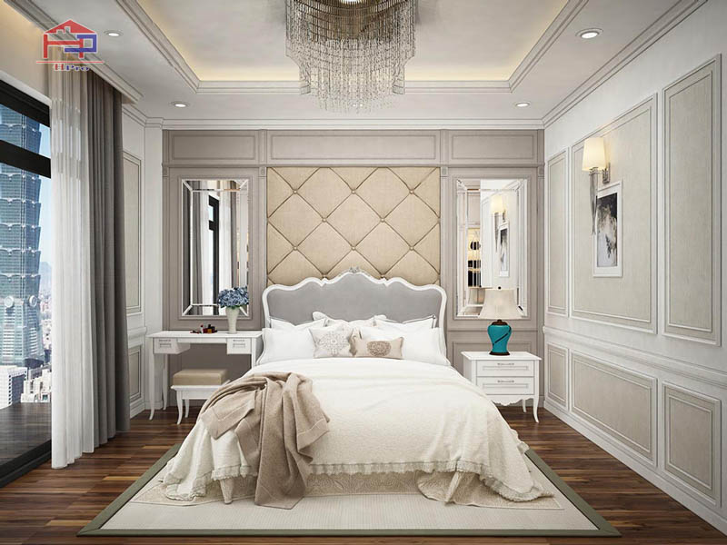 Ngắm nhìn 20+ mẫu giường ngủ tân cổ điển đẹp, sang trọng bậc nhất