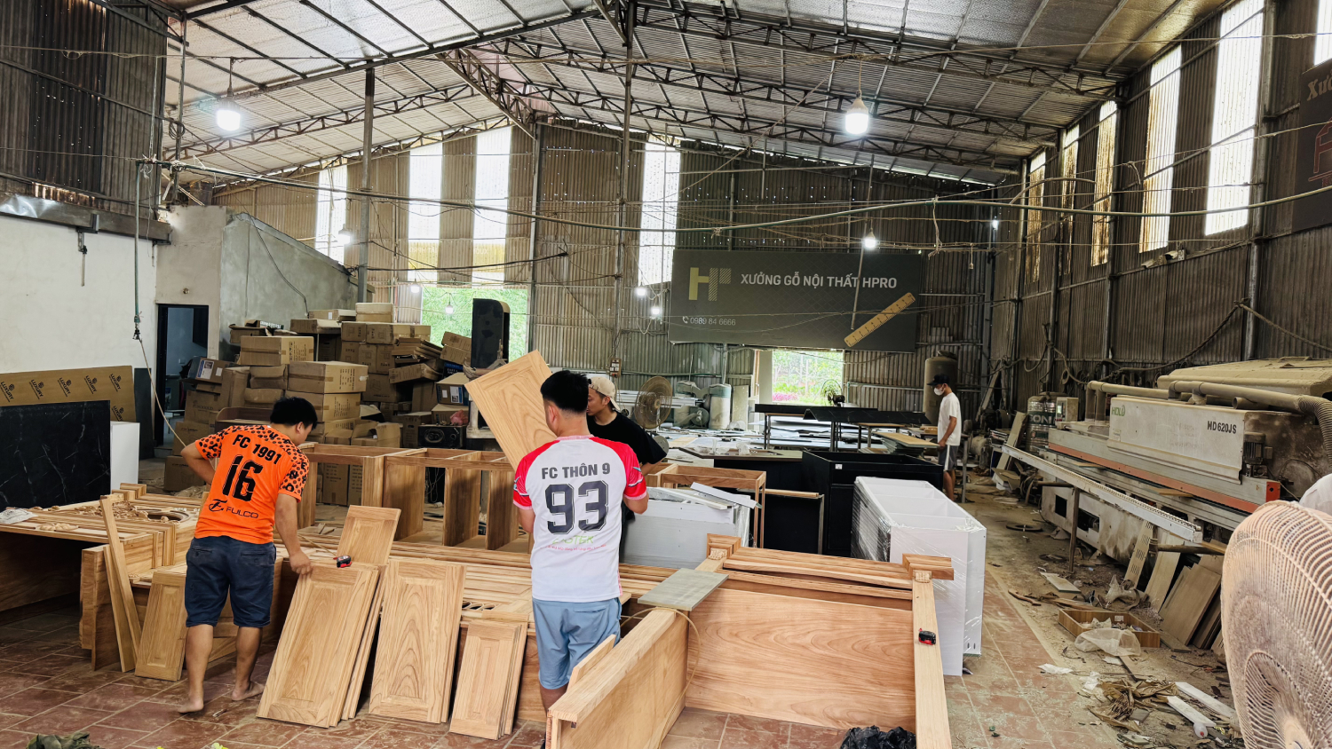 Hình ảnh xưởng sản xuất Hpro