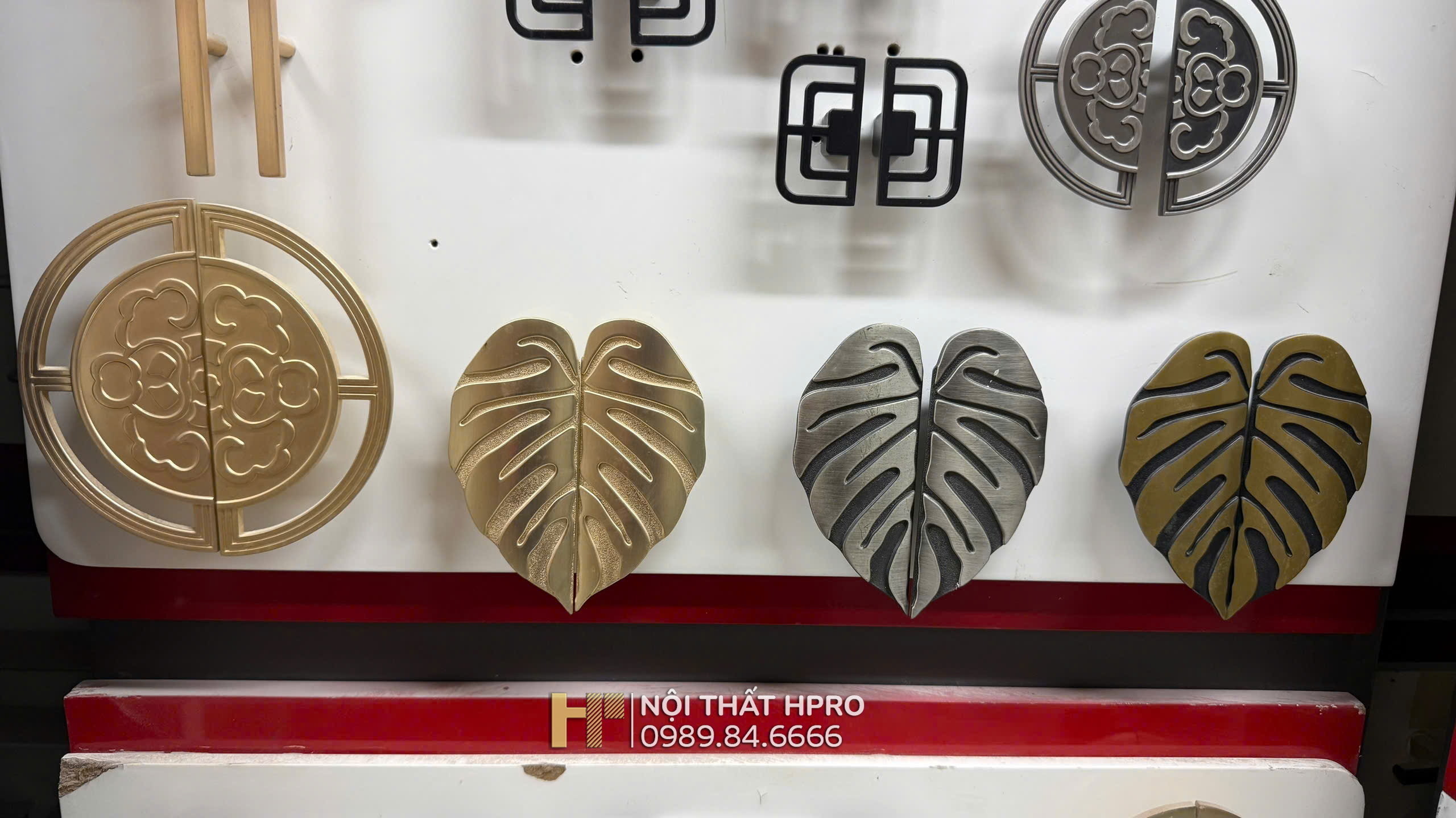 Mẫu Tay nắm đồng bán nguyệt cao cấp đẹp