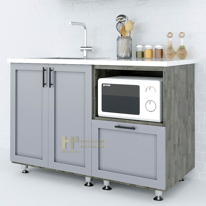 Cách chọn kích thước tủ bếp dưới theo nhân trắc học chuẩn cho người Việt