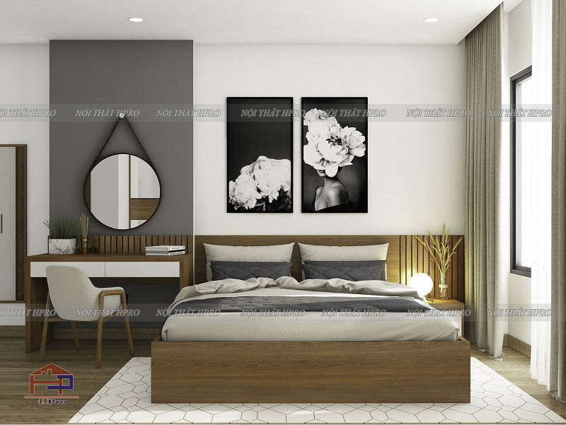 Mẫu giường gỗ đẹp 2022 tuyệt đẹp bạn không bao giờ bỏ qua tại nội thất Hpro