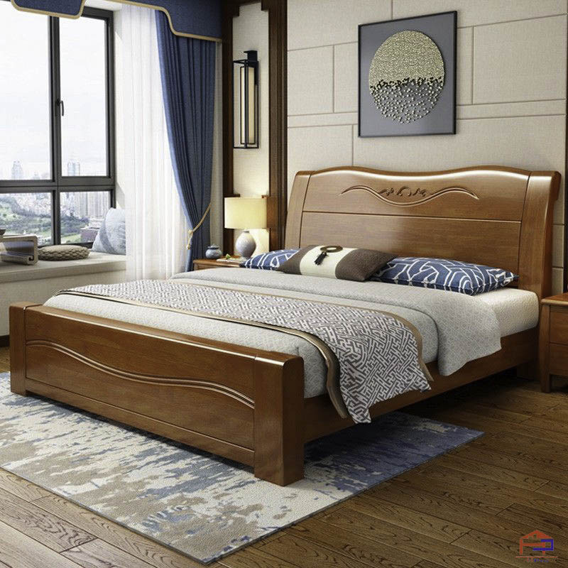 Giường gỗ đẹp có thể mang đến không gian nghỉ ngơi của bạn một vẻ đẹp tự nhiên, ấm áp vào năm
