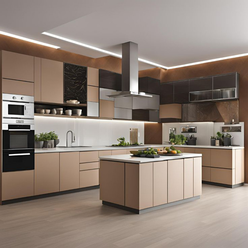 Mẫu 12: Mẫu nhà bếp có pantry hiện đại