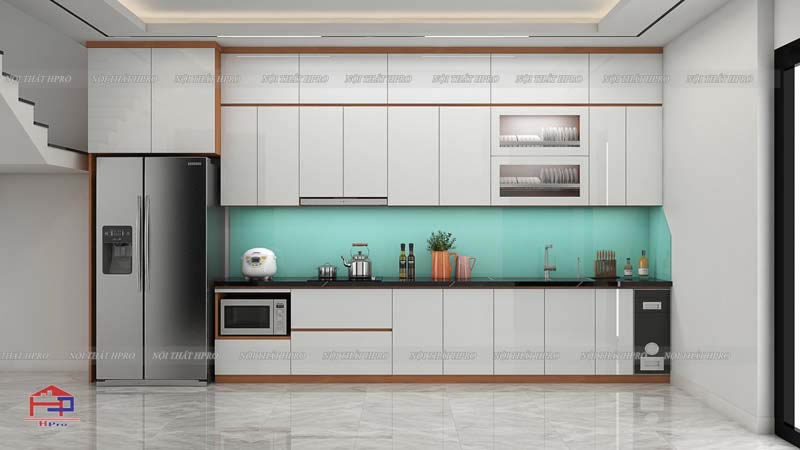 Tủ bếp Acrylic có tốt và bền không? Kinh nghiệm mua