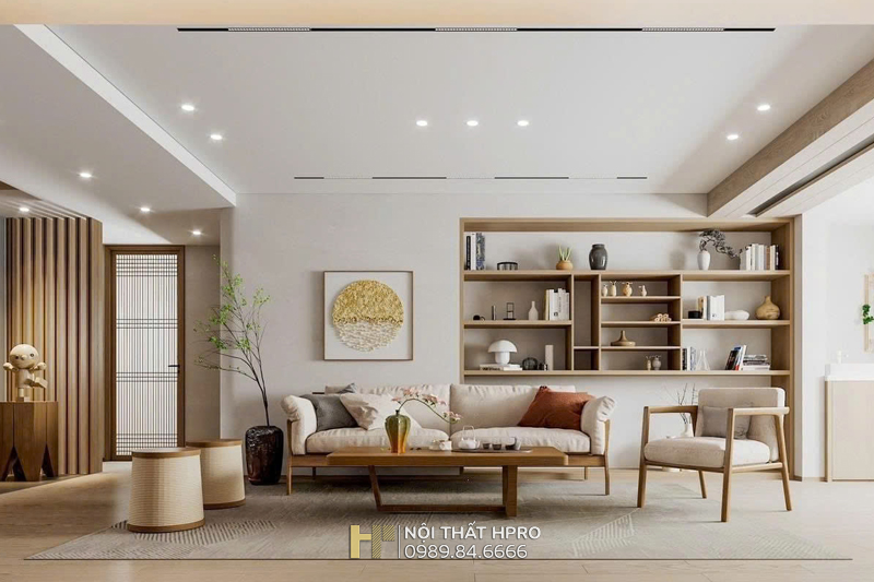 Thiết kế full nội thất Scandinavian căn hộ chung cư 2 ngủ