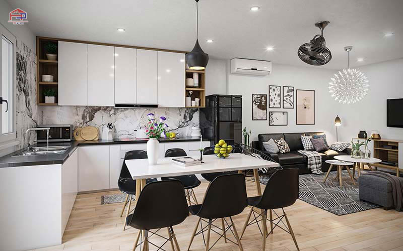 phong-khach-ket-hop-bep-cho-nha-nho-5 phong-khach-ket-hop-bep-cho-nha-nho-5