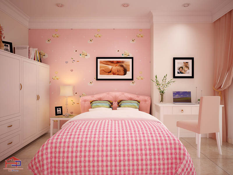 Mê mẩn trước 15+ mẫu trang trí phòng ngủ màu hồng cho nữ sang ...