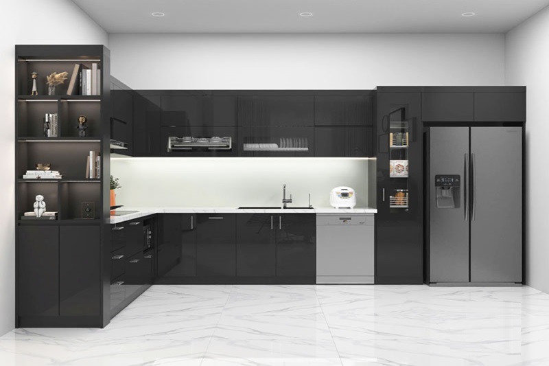  Bảng giá tủ bếp Acrylic tại showroom Hpro