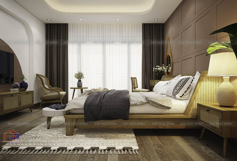 Cùng nội thất Hpro so sánh giường ngủ gỗ tự nhiên và giường ngủ gỗ công nghiệp