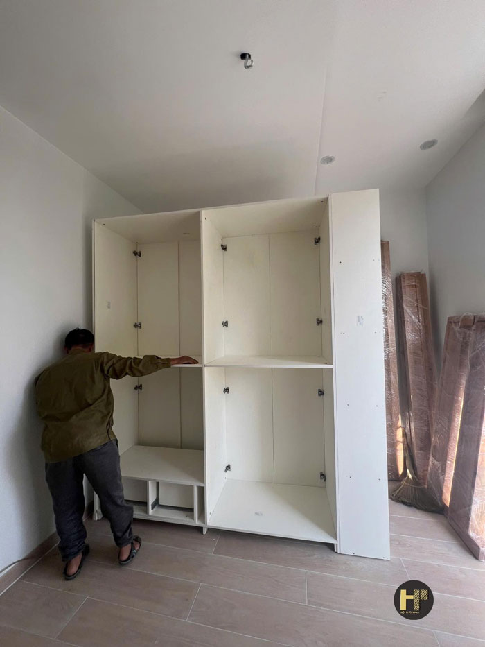 thi công full nội thất 4 tầng nhà nhà Tuấn