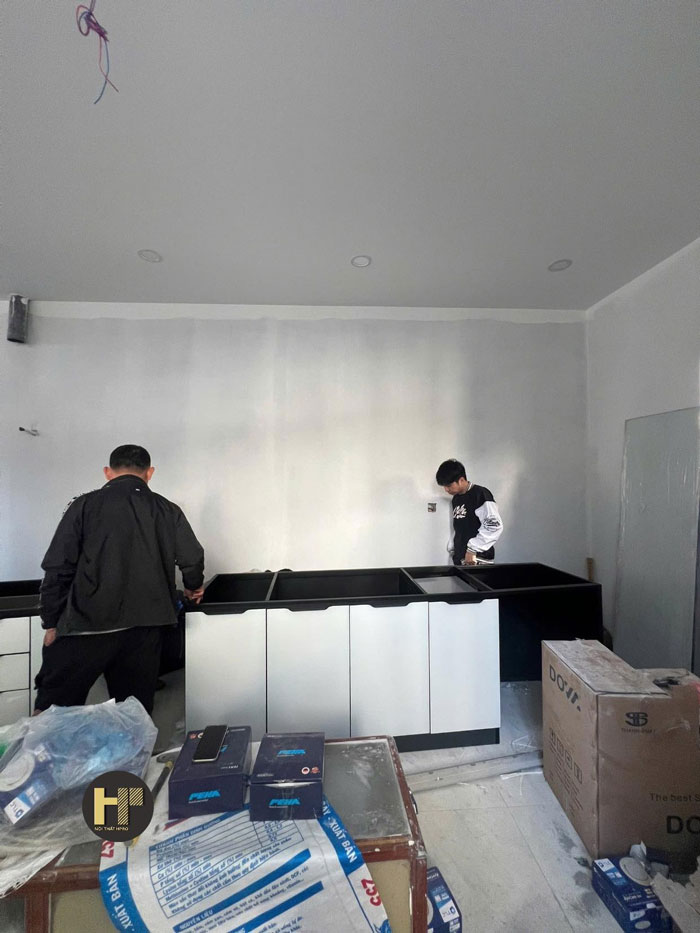 thi công full nội thất 4 tầng nhà nhà Tuấn