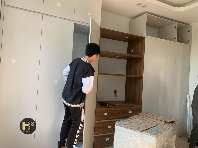 thi công full nội thất 4 tầng nhà nhà Tuấn