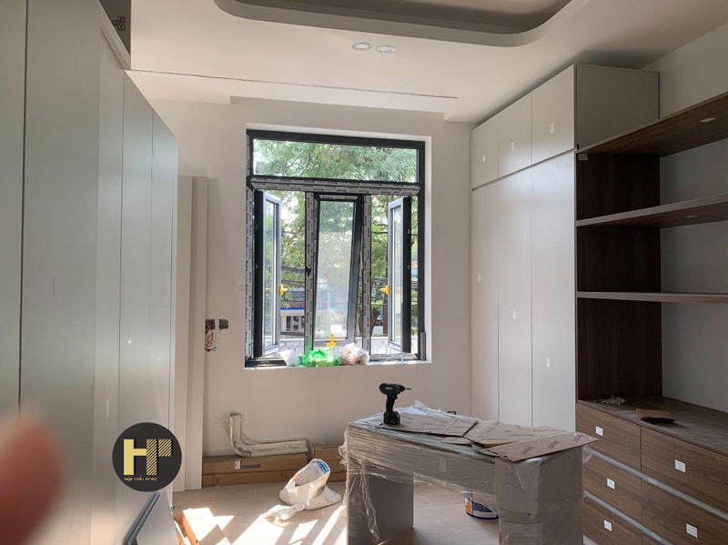 thi công full nội thất 4 tầng nhà nhà Tuấn