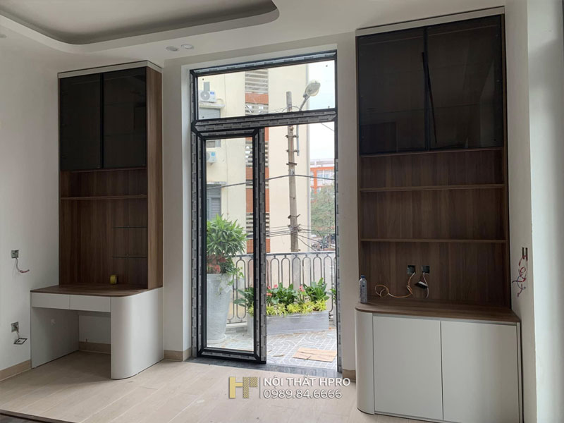 thi công full nội thất 4 tầng nhà nhà Tuấn