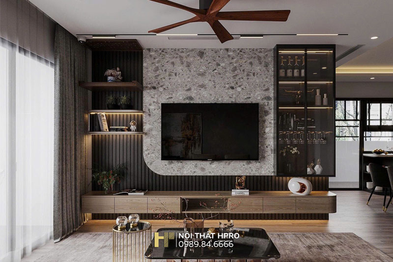 Thiết kế nội thất phong cách hiện đại NTHD01