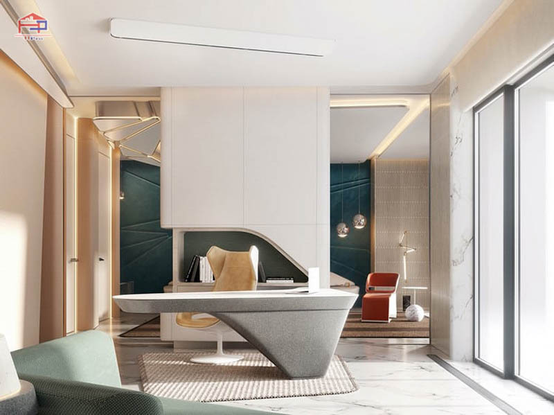 Mẫu thiết kế phòng làm việc tại nhà đẹp, tiện nghi đánh thức cảm hứng làm việc hiệu quả