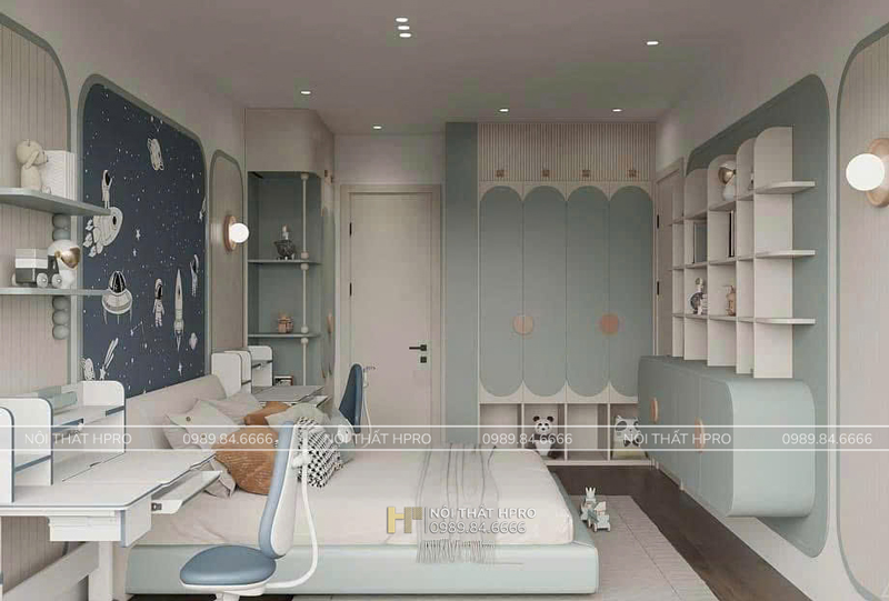 thiết kế phòng ngủ trẻ em