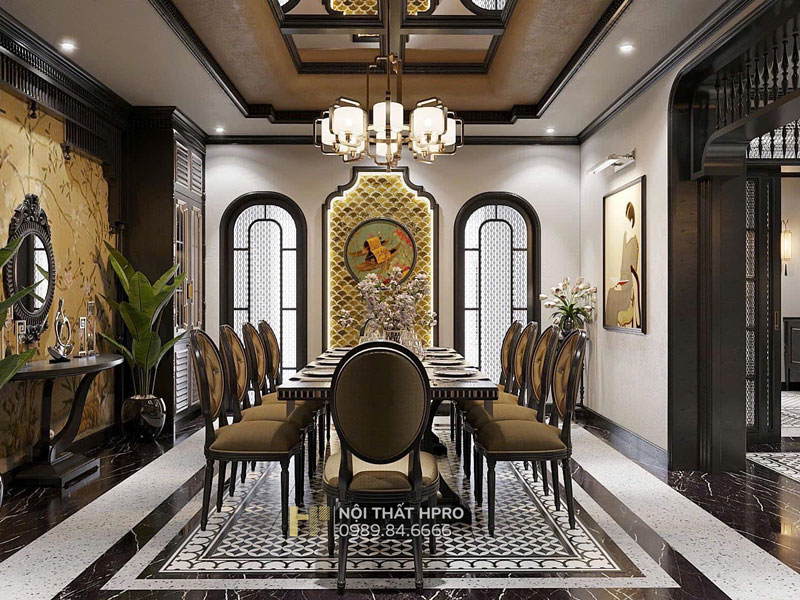 Thiết kế nội thất phong cách indochine