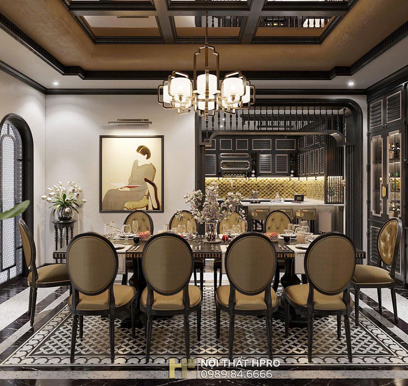 Thiết kế nội thất phong cách indochine