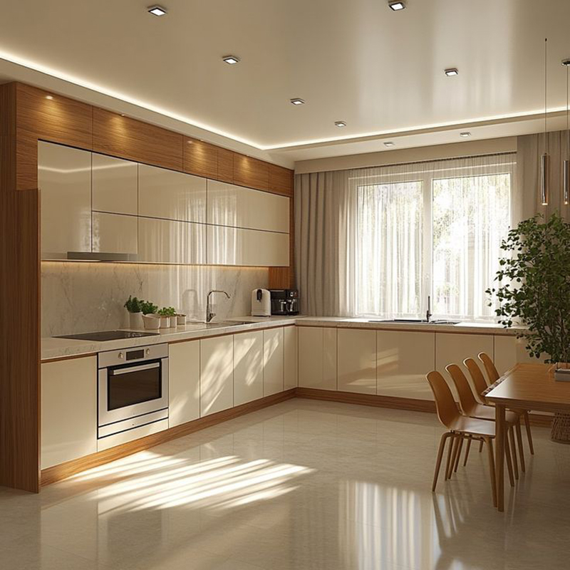 Mẫu 17: Acrylic trắng + module linh hoạt (làm theo giai đoạn)