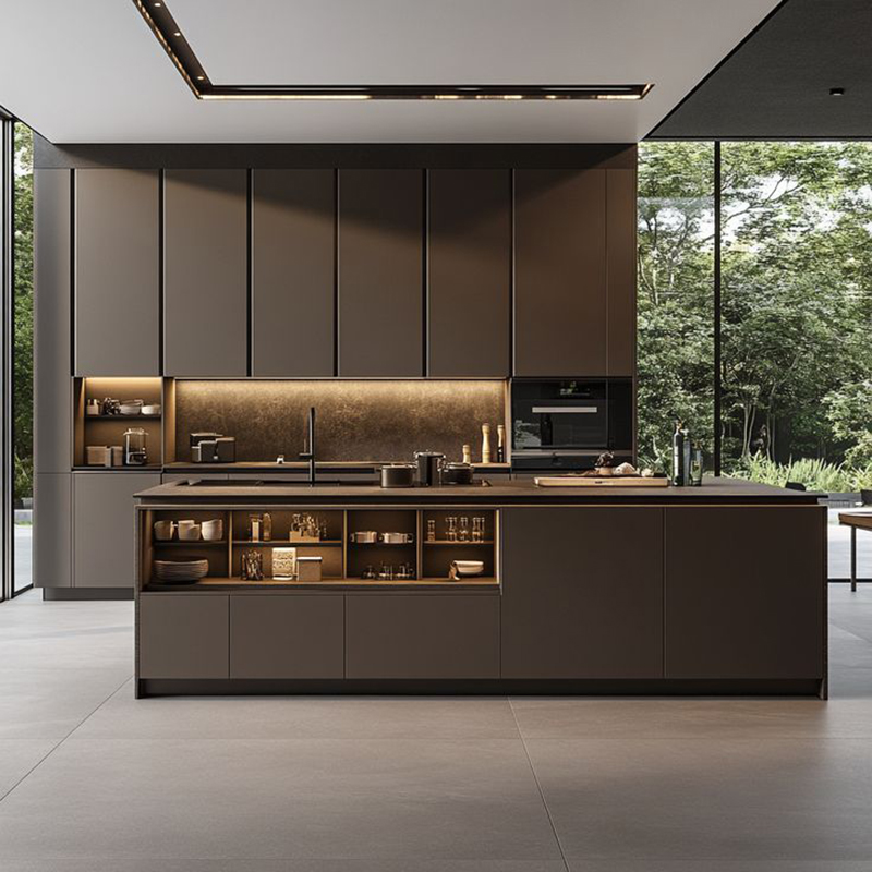 Tủ bếp phù hợp cho nhà phố