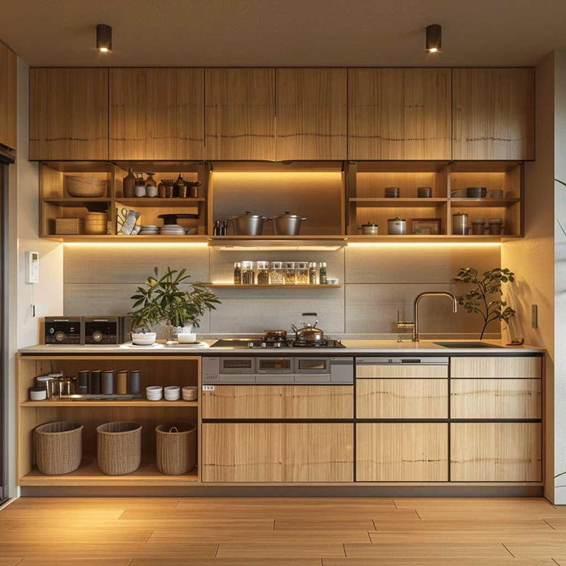 Mẫu 1: Chữ I cánh phẳng – tay nắm âm