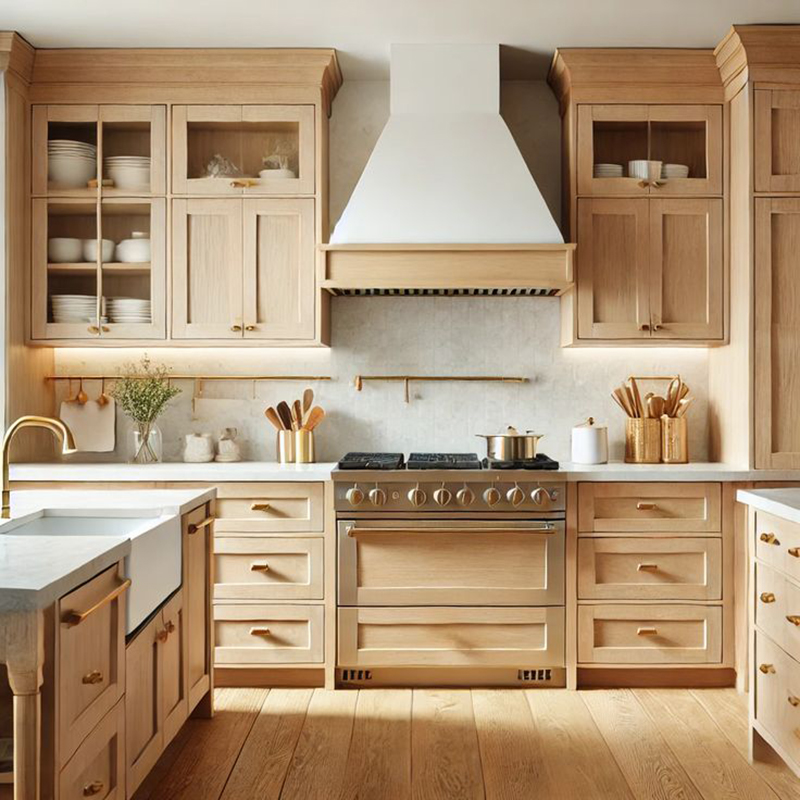 Mẫu 15: Chữ U tân cổ điển nhẹ + đèn hắt