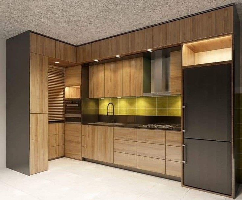 Mẫu 1: Chữ I cánh phẳng – tay nắm âm