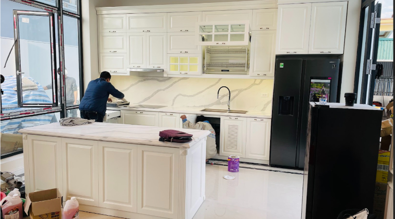 Lắp đặt đúng kỹ thuật giúp tăng độ bền và thẩm mỹ