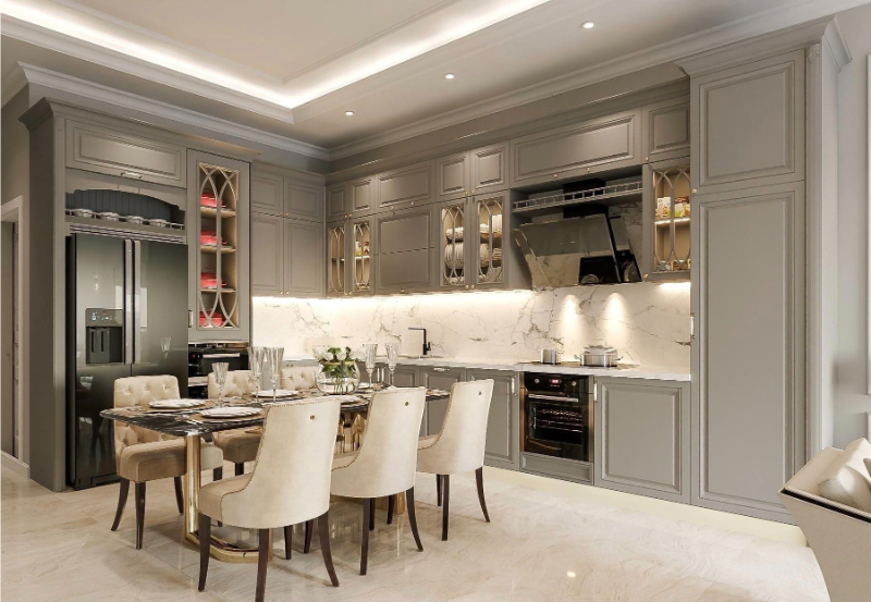 Xu hướng thiết kế tủ bếp hiện đại tại Hải Dương