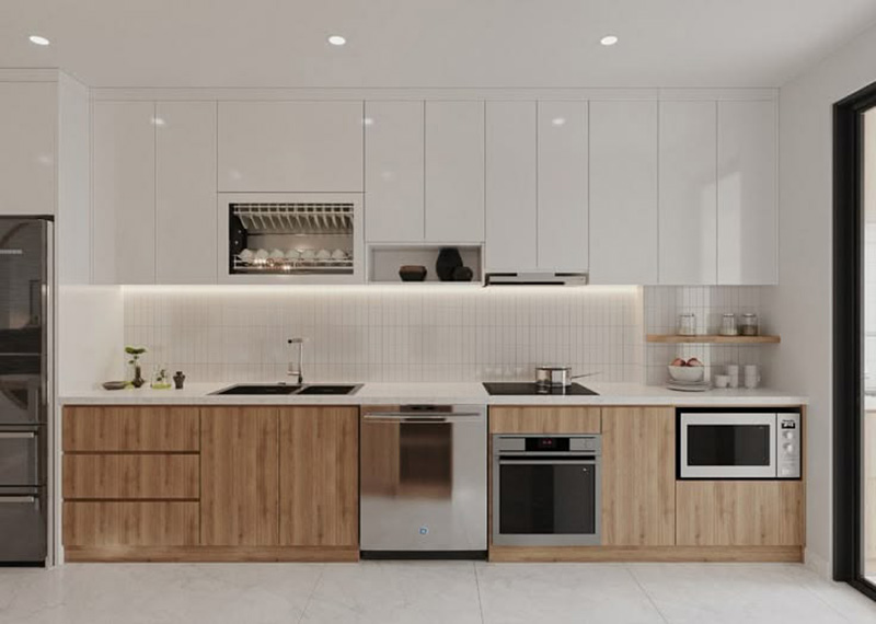 Xu hướng về các mẫu tủ bếp nhỏ hiện đại