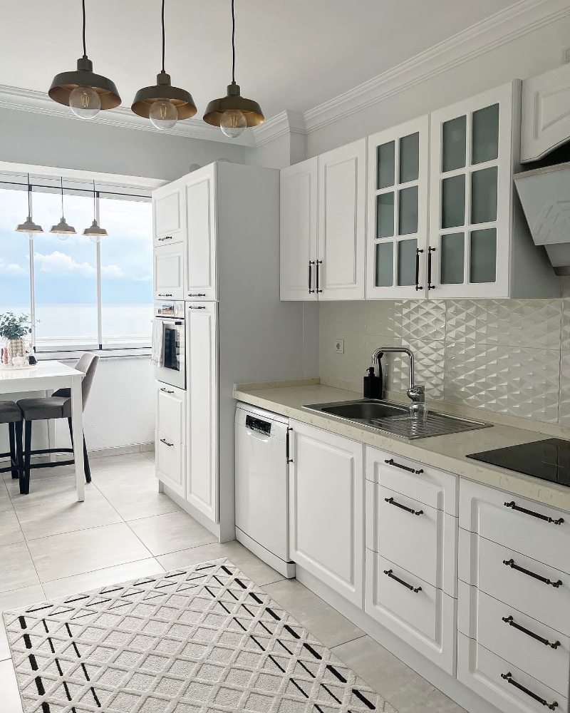 Tủ bếp phong cách Bắc Âu đẹp, sang trọng và hiện đại