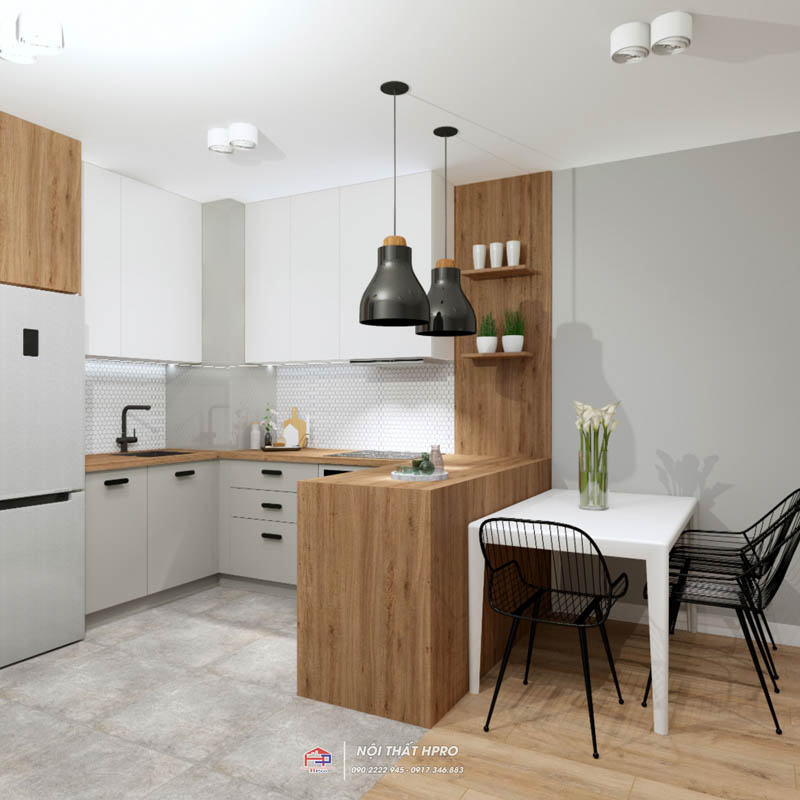 Cập nhật xu hướng hướng nội thất mẫu tủ bếp cho nhà nhỏ 2022