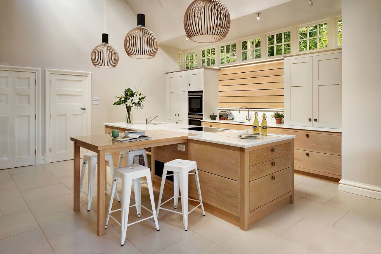 Xu hướng bếp đảo (Kitchen Island) hiện nay tập trung vào sự đa năng